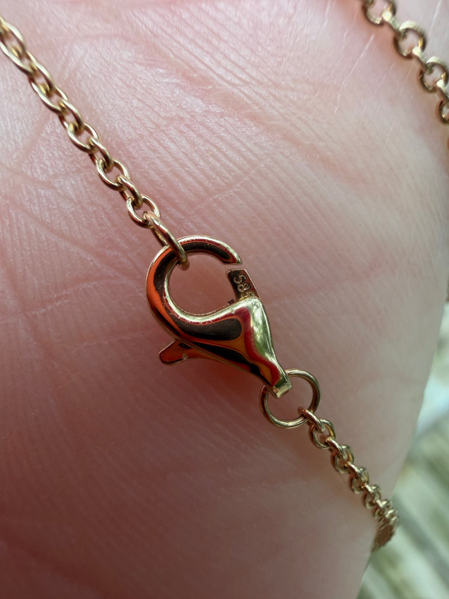 The Solitaire - 1ct Diamond 14k Gold Necklace
