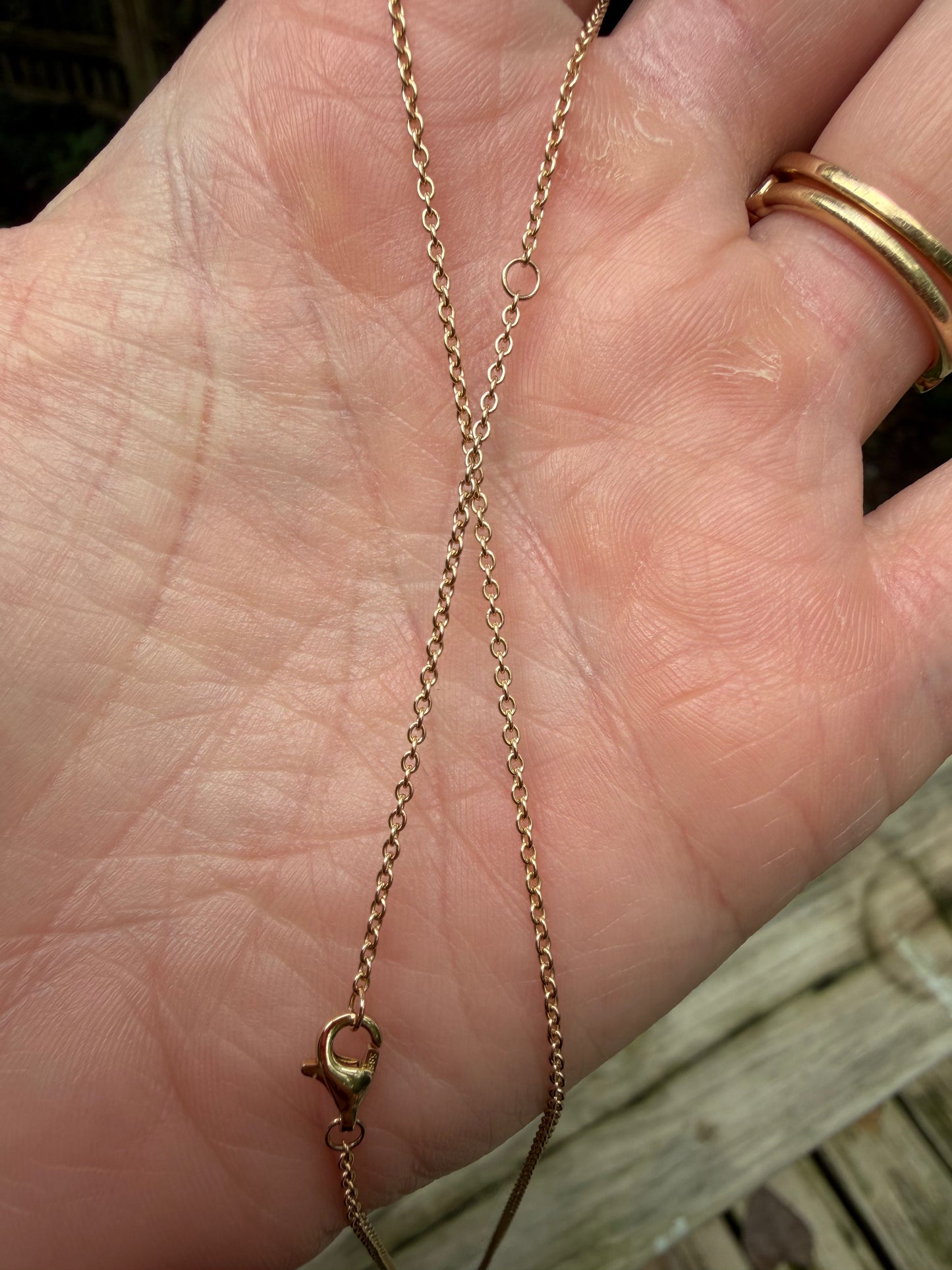 The Solitaire - 1ct Diamond 14k Gold Necklace